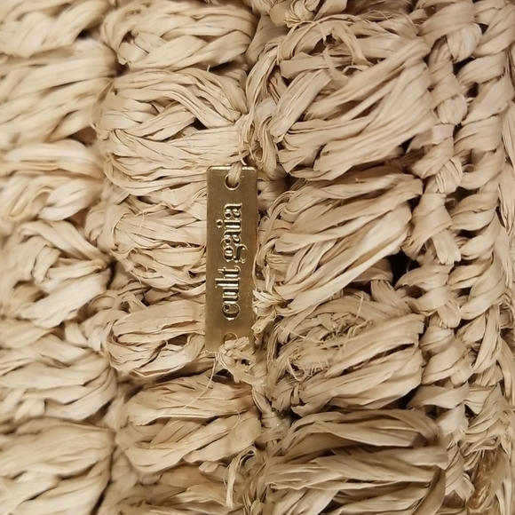 💕CULT GAIA💕 Naima Tote Bag Woven Raffia ~ Off White NWT - Picture 14 of 16